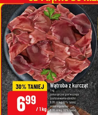 Wątroba z kurczą promocja w POLOmarket