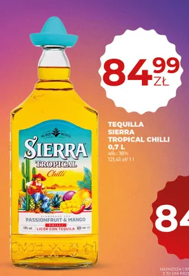 Tequilla Tropical Chilli promocja w Duży Ben