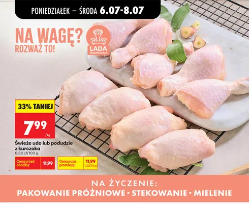 Świeże podudzie z kurczaka promocja w Biedronka