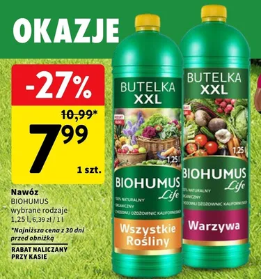 Nawóz Warzywa promocja w Intermarche