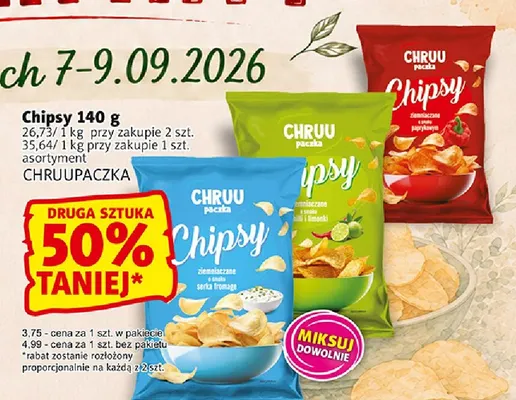 Chipsy Chruupaczka promocja w Prim Market
