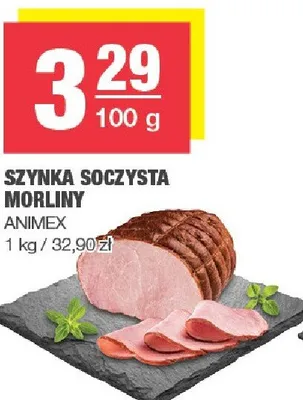 Szynka soczysta Morliny promocja w SPAR