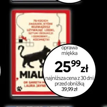 Książka Miau promocja w Empik
