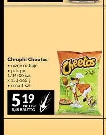 Chrupki Cheetos promocja w Makro
