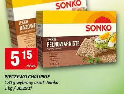 Pieczywo chrupkie promocja w Chorten