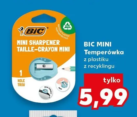 Temperówka BIC MINI promocja w Kaufland