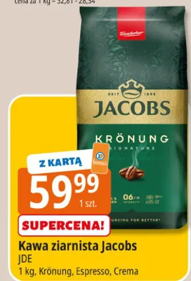 Kawa ziarnista Krönung promocja w Leclerc