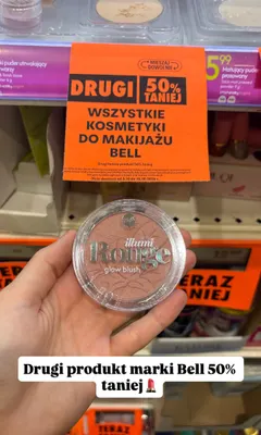 Róż do policzków Bell illumi Rouge promocja w Biedronka