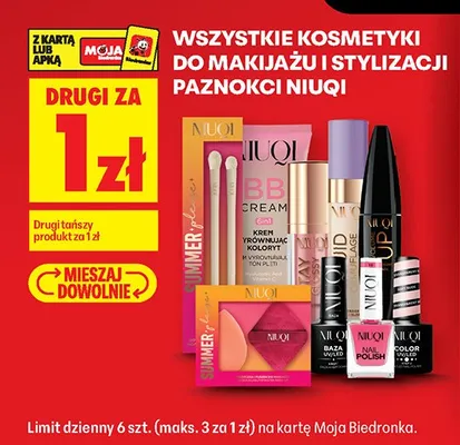 Lakier hybrydowy Niuqi promocja w Biedronka