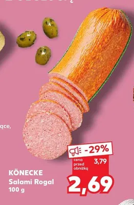 Salami Rogal promocja w Kaufland