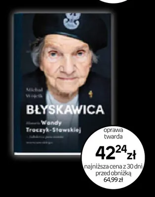 Książka Błyskawica Michał Wójcik Wanda Traczyk-Stawska promocja w Empik