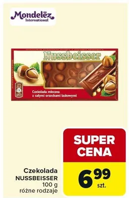 Czekolada Nussbeisser promocja w Carrefour