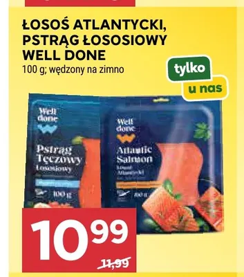 Łosoś atlantycki wędzony na zimno Carrefour classic promocja w Stokrotka