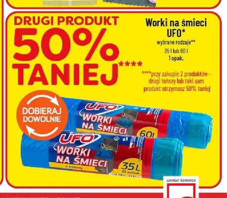 Worki na śmieci UFO promocja w POLOmarket