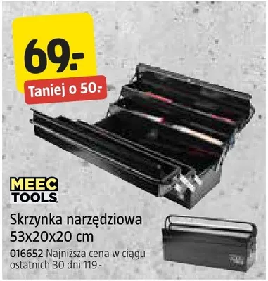 Skrzynka narzędziowa 53x20x20 cm promocja w Jula
