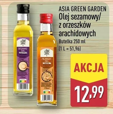 Olej sezamowy Asia Green Garden promocja w Aldi