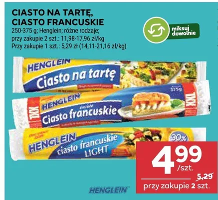 Ciasto francuskie promocja w Stokrotka