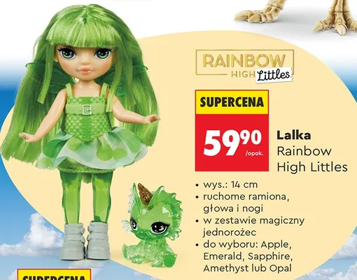 Lalka Rainbow High Littles promocja w Biedronka