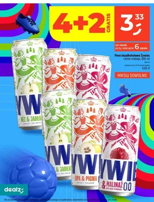 Piwo bezalkoholowe Żywiec Bez & Jabłko promocja w Dealz