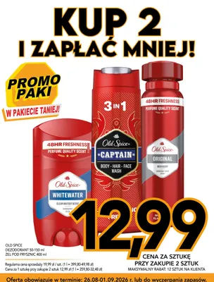 Dezodorant Old Spice Original promocja w Kupiec