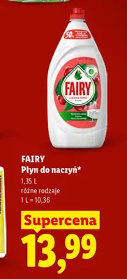 Płyn do naczyń Fairy Clean & Fresh Granat promocja w Lidl