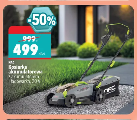Kosiarka akumulatorowa NAC promocja w Biedronka Home