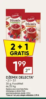 Dżemix 3:1 Delecta promocja w Chata Polska