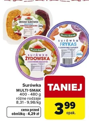 Surówka promocja w Carrefour Market