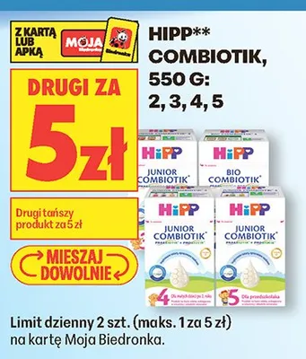 HiPP Combiotik promocja w Biedronka