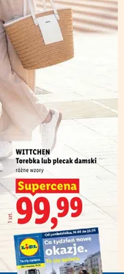 Torebka lub plecak damski WITTCHEN promocja w Lidl