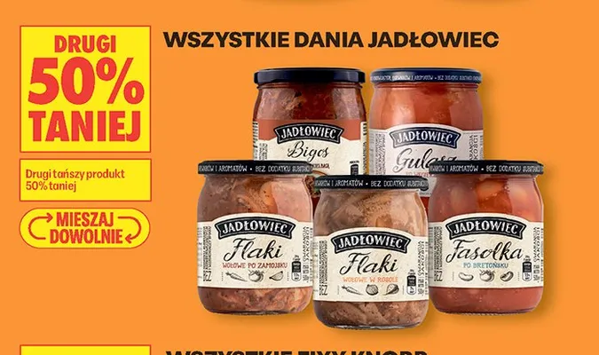 Danie gotowe Gulasz Jadłowiec promocja w Biedronka