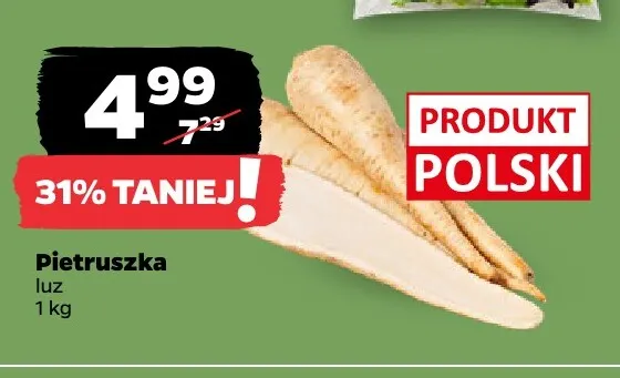 Pietruszka promocja w Netto