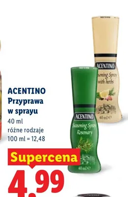 Przyprawa w sprayu promocja w Lidl