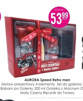 Zestaw prezentowy Speed Retro men Aurora promocja w Drogerie Jasmin