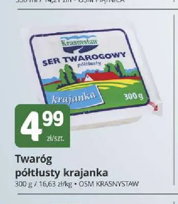 Twaróg półtłusty krajanka Krasnystaw promocja w Marketvita