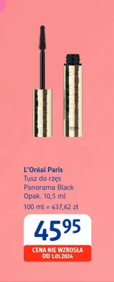 Tusz do rzęs L'Oréal Paris Panorama Black promocja w Drogerie DM