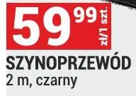 Szynoprzewód 2m czarny promocja w Merkury Market