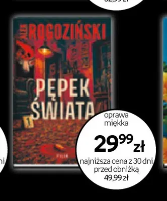Książka Pępek świata Alek Rogoziński promocja w Empik