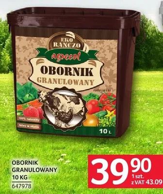 Obornik granulowany 10 kg promocja w Selgros