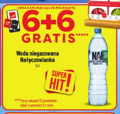 Woda niegazowana Nałęczowianka promocja w POLOmarket