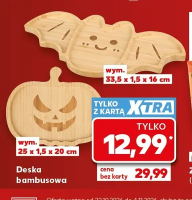 Deska bambusowa promocja w Kaufland