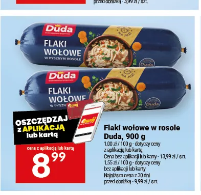 Flaki wołowe w rosole Duda promocja w Twój Market
