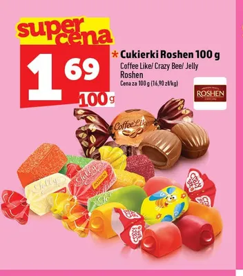 Cukierki Roshen Coffee Like promocja w TOPAZ