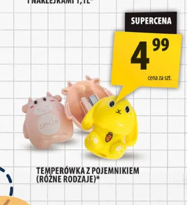 Temperówka z pojemnikiem promocja w Arhelan