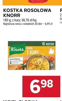 Kostka rosołowa z kury Knorr promocja w Stokrotka