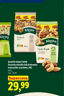 Orzechy włoskie Alesto Selection XXL promocja w Lidl