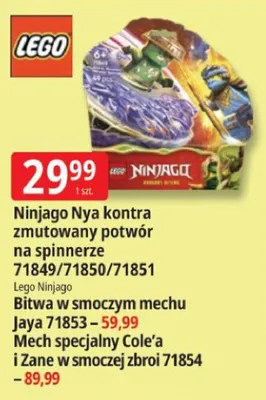 Klocki Ninjago promocja w Leclerc