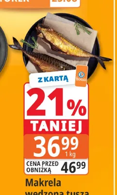 Makrela wędzona tusza promocja w Leclerc
