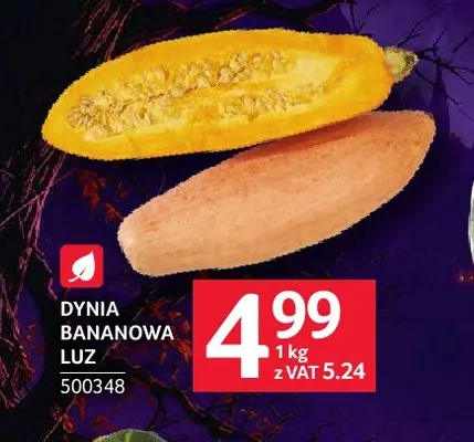 Dynia bananowa promocja w Selgros