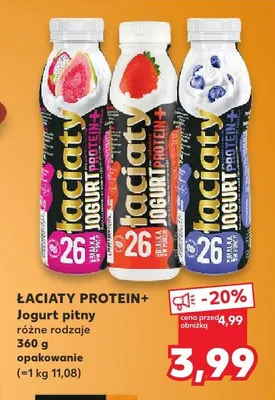 Jogurt pitny Łaciate Protein+ promocja w Kaufland